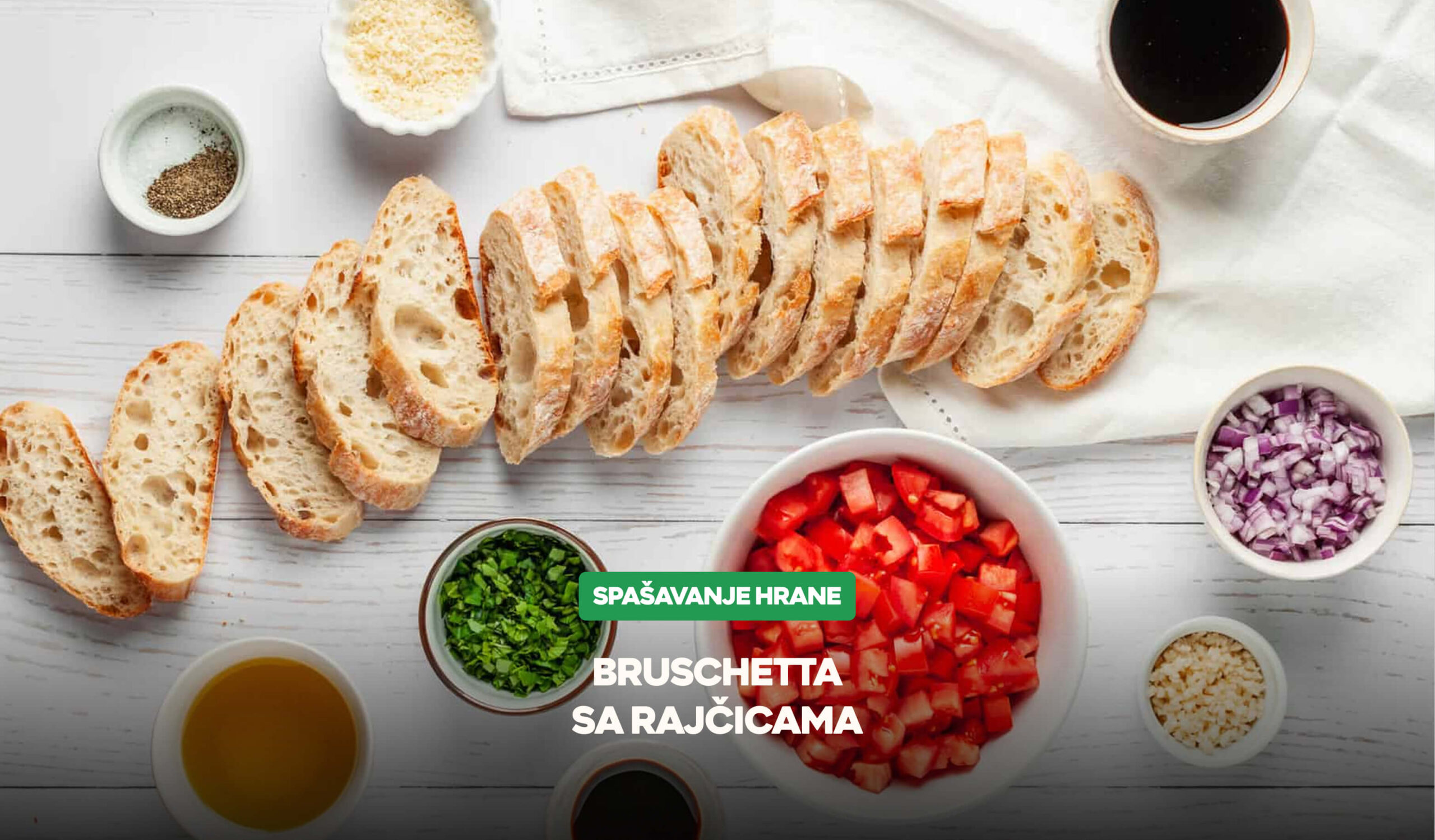 bruschetta sa rajčicama
