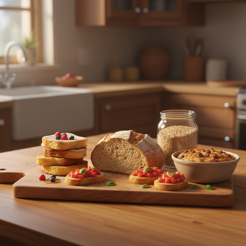 Kako iskoristiti stari kruh – 15 recepata