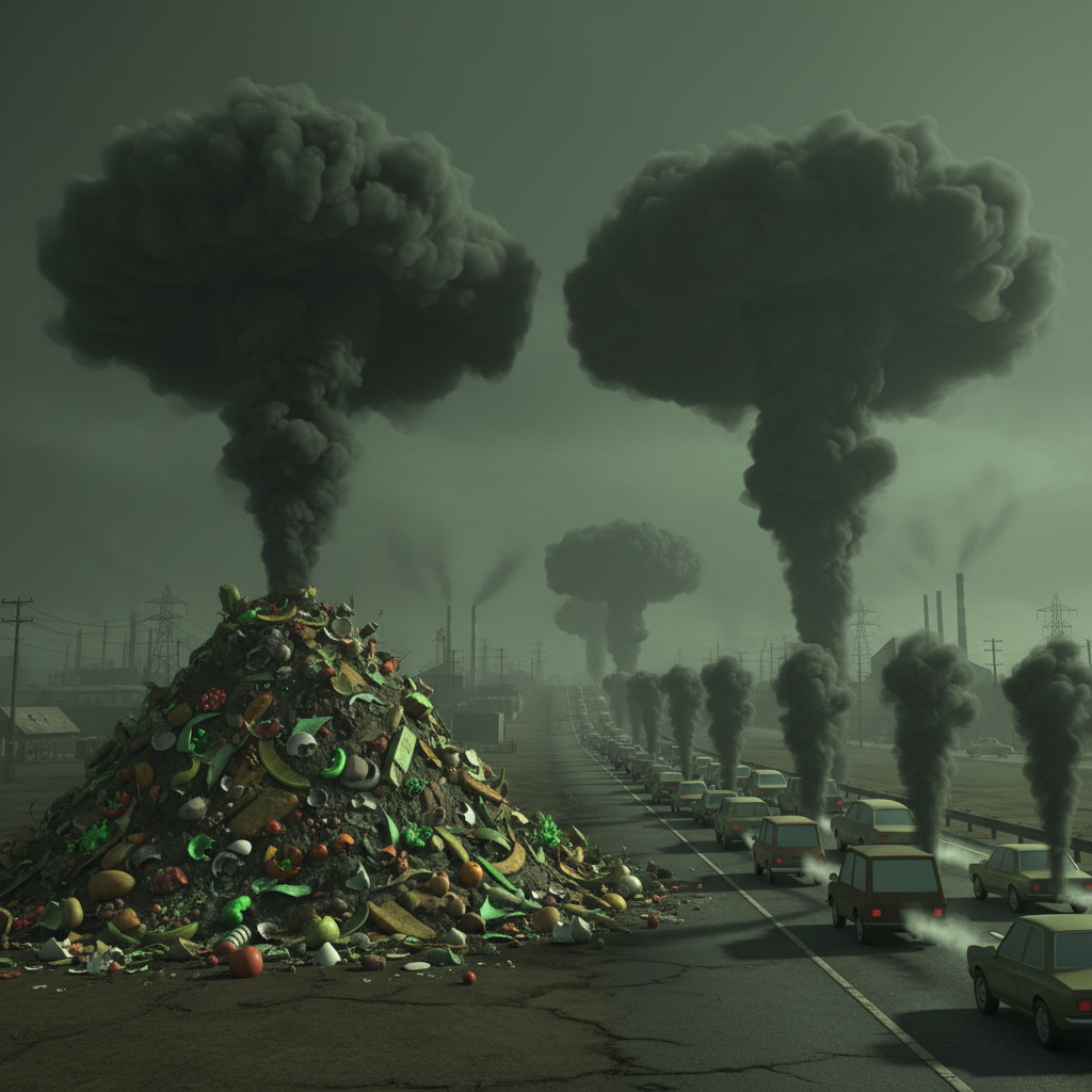 Bacanje hrane zagađuje više nego većina automobila