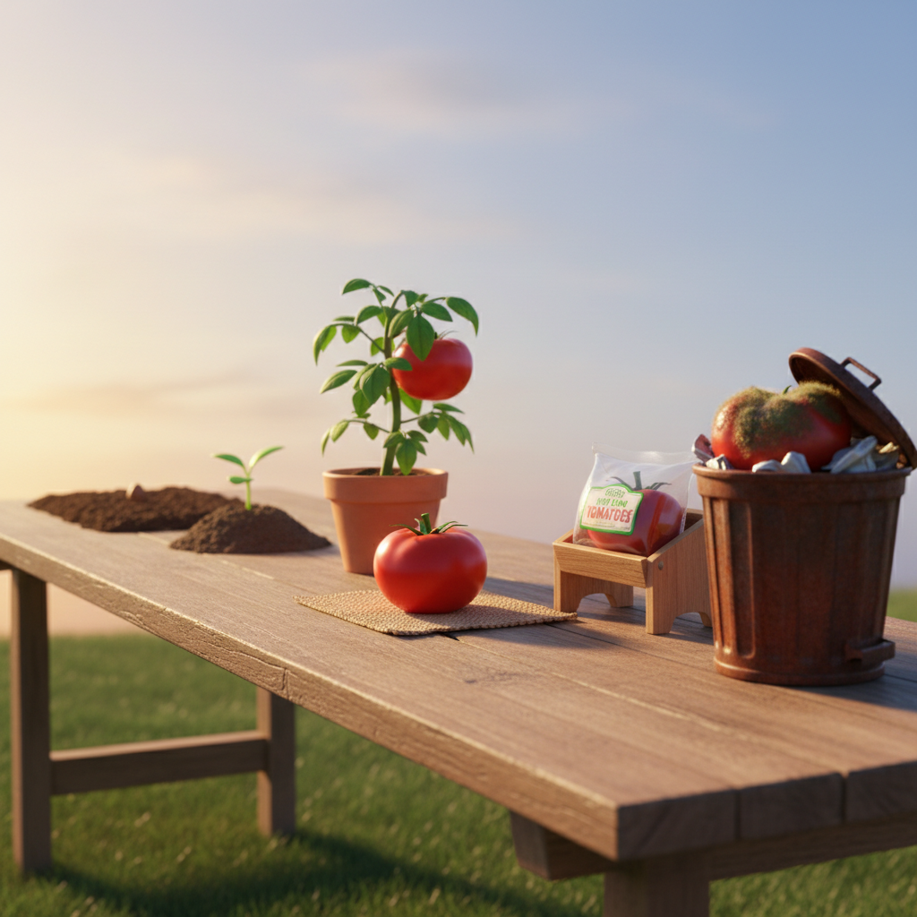 Od sjemenke do smeća: koliko vremena treba da hrana nastane?